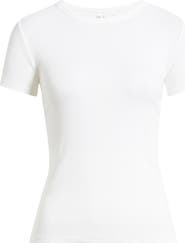 Nordstrom Ribbed Crewneck T-Shirt