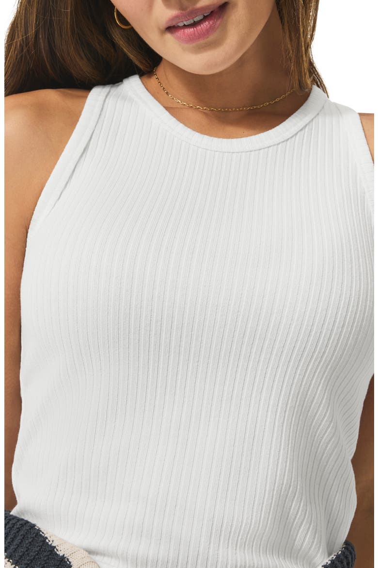 Supersoft Rib Tank, Alternate, color, FRESH WHITE