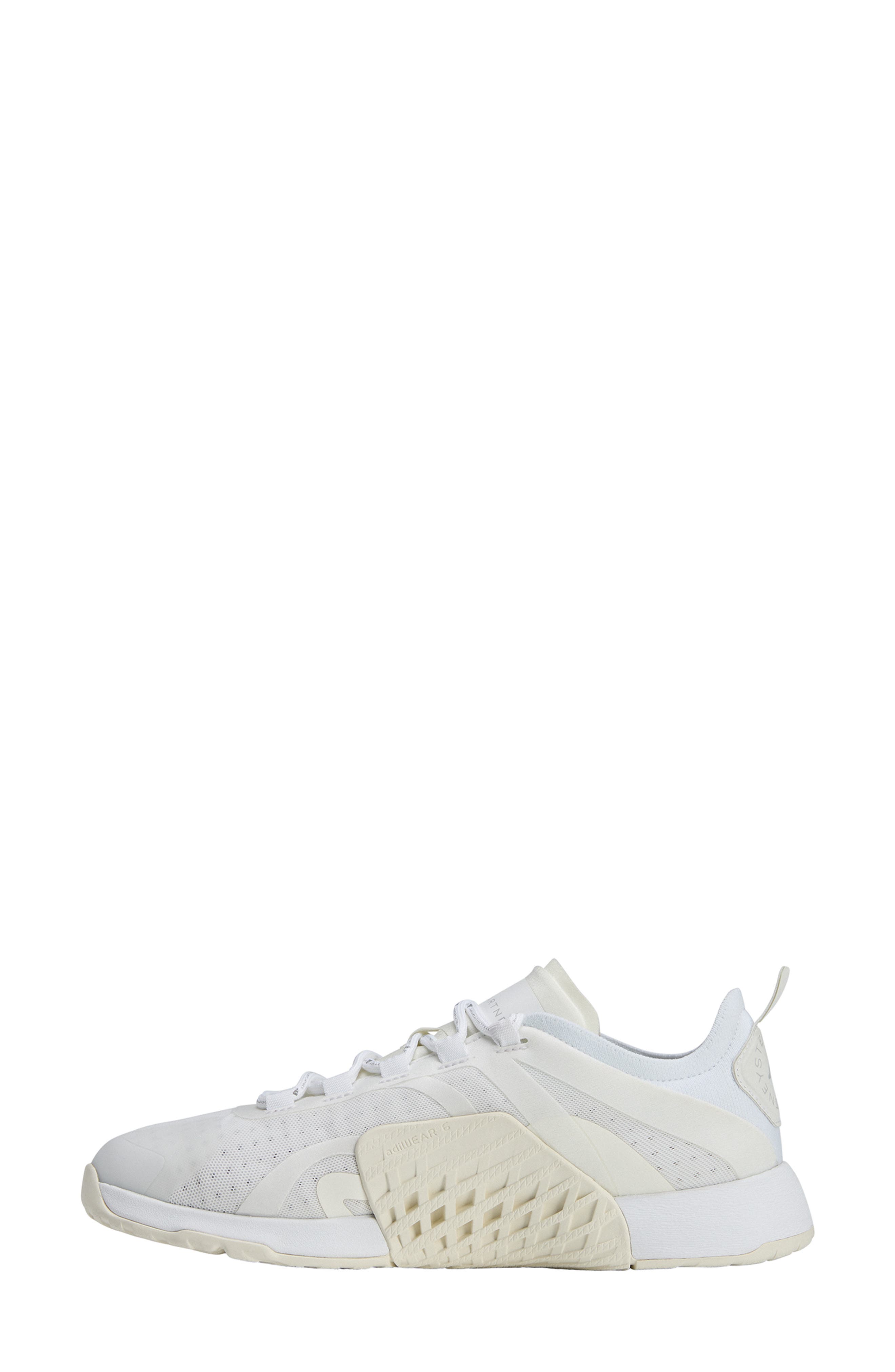 adidas by Stella McCartney Training Dropset Sneaker, Alternate, color, White