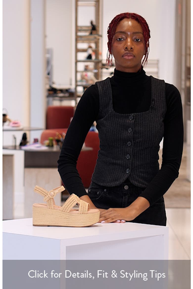 Payley Ankle Strap Platform Sandal video