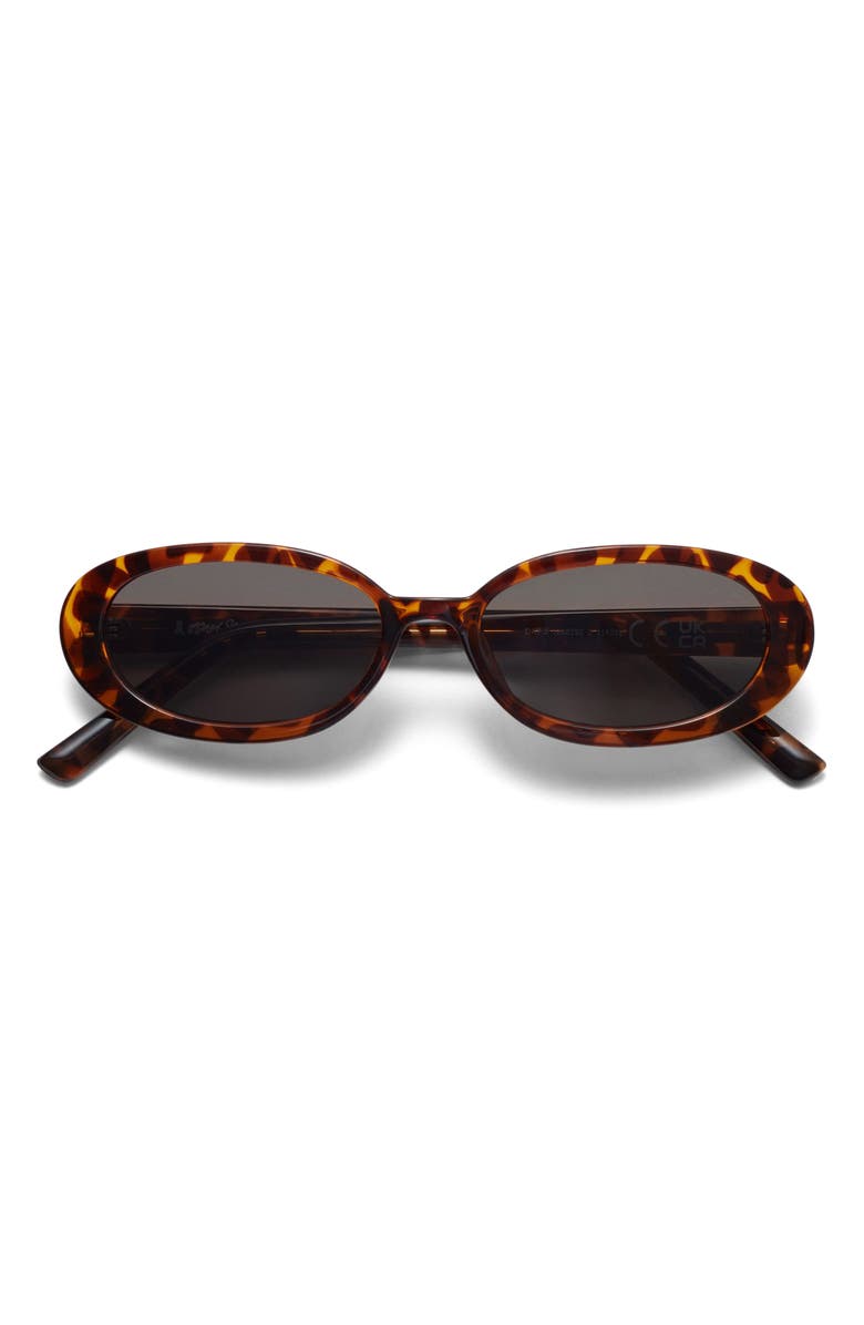 & Other Stories Petite Oval Sunglasses, Main, color, 