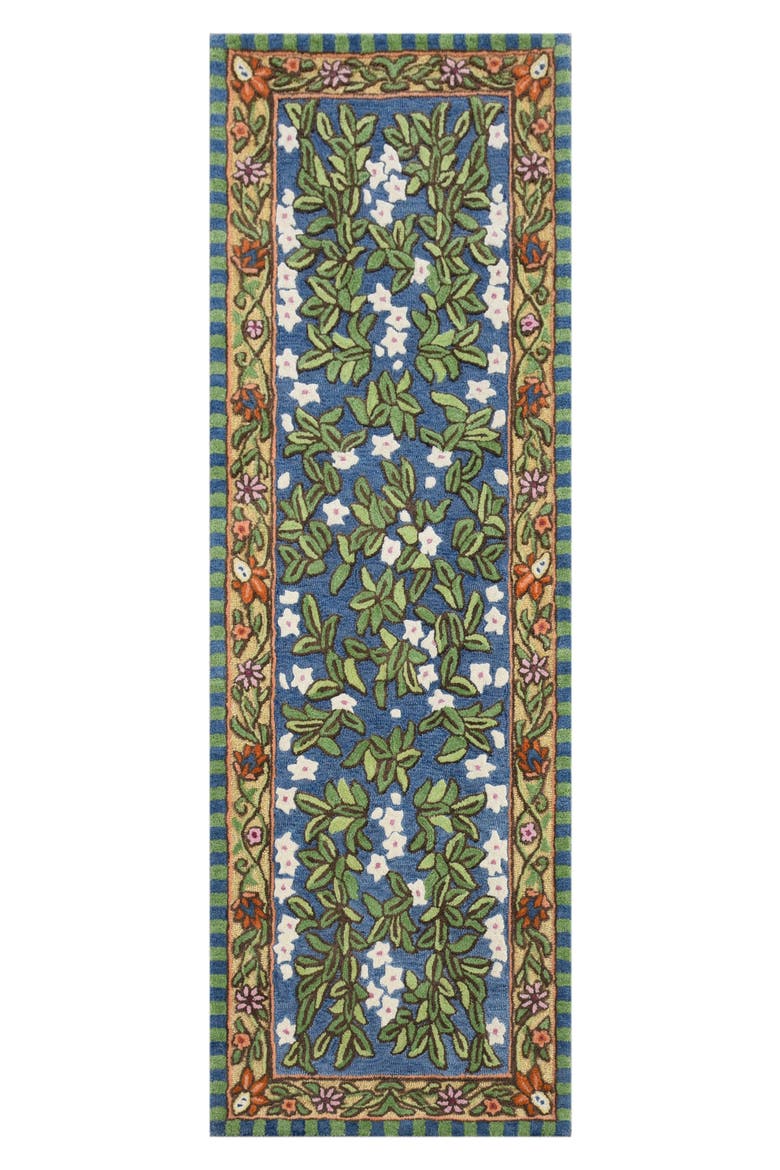 Tapestry Floral Runner Rug, Main, color, MULTI
