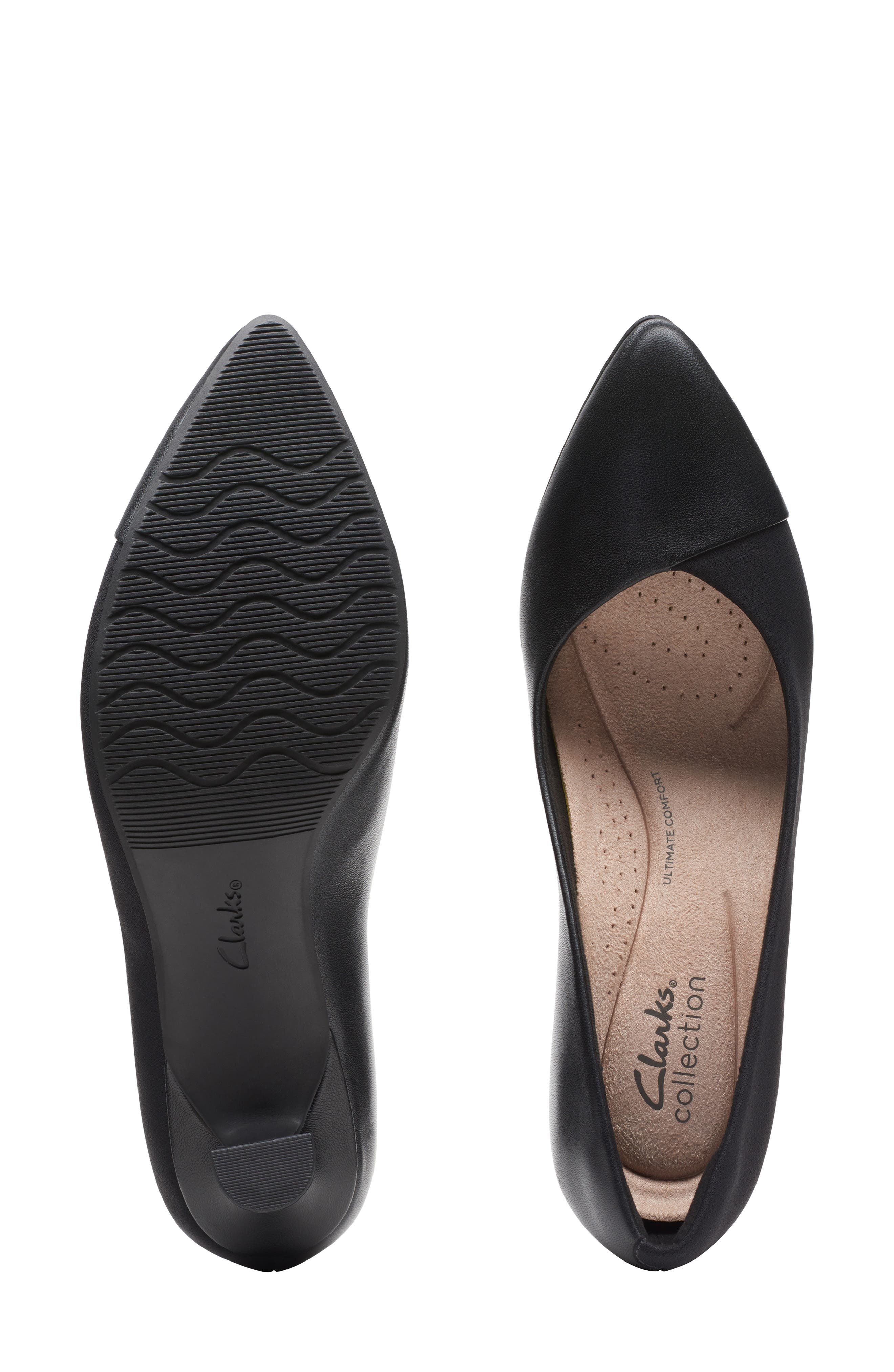 Clarks<sup>®</sup> Kataleyna Rose Cap Toe Pump, Alternate, color, 