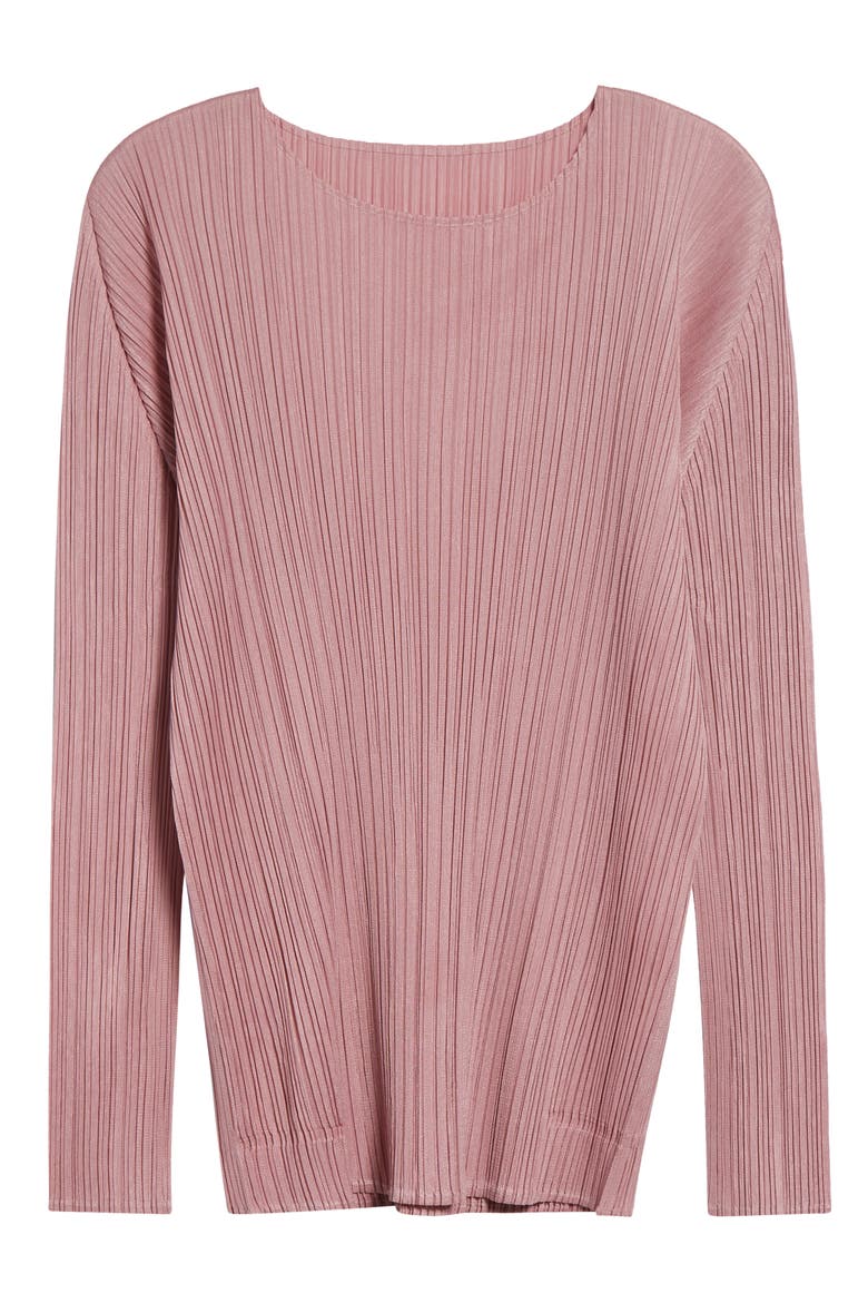 Monthly Colors September Pleated Long Sleeve Top (Women) | Nordstrom