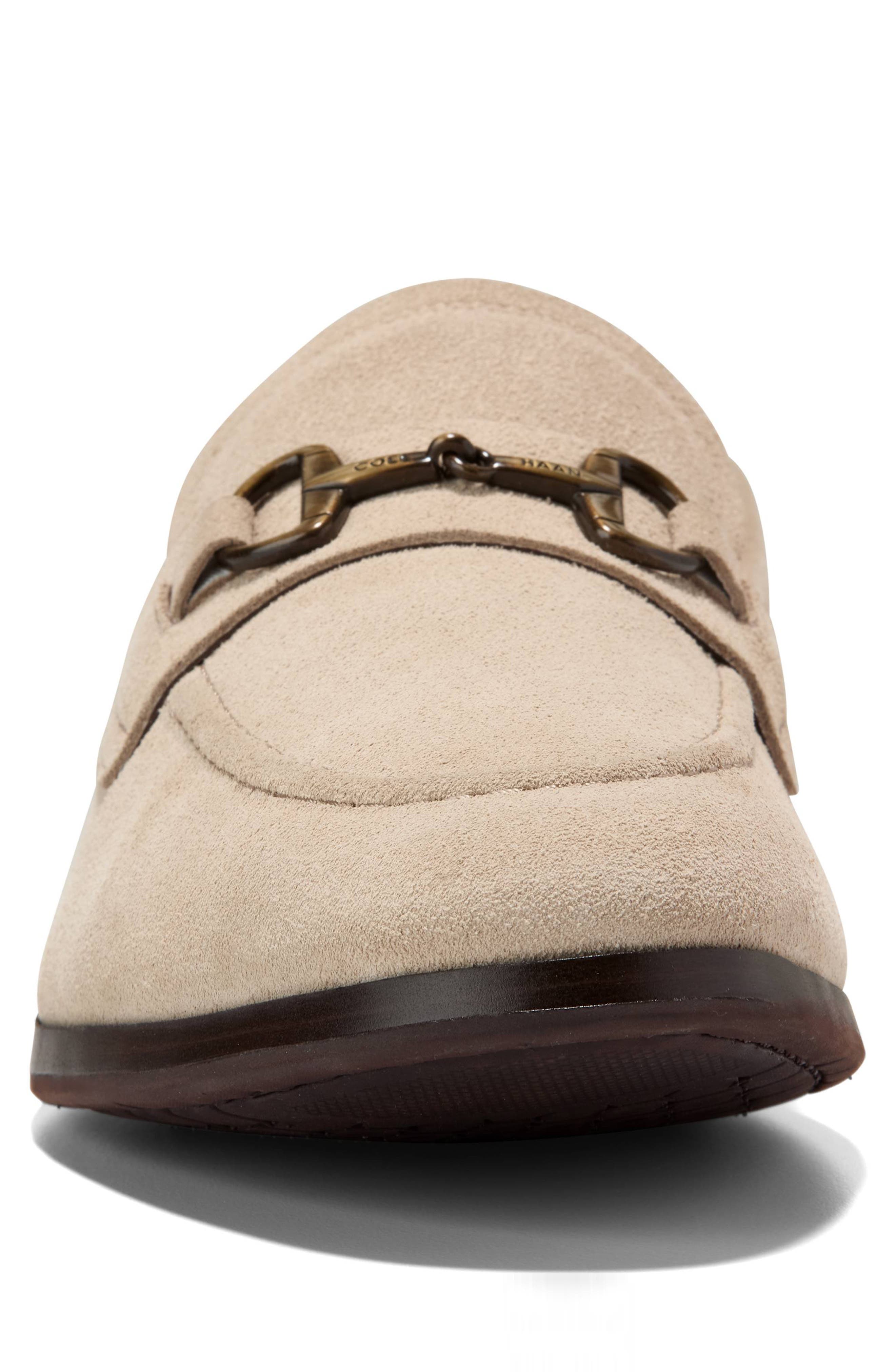 Cole Haan Lewis Grand Bit Loafer, Alternate, color, Dark Latte Suede/ Dark Natural