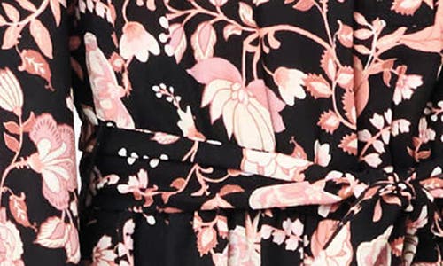 Gibsonlook Floral Long Sleeve Dress