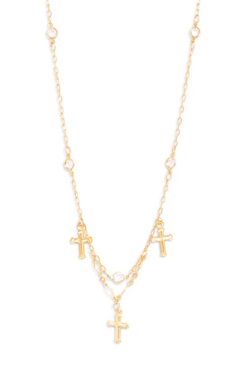 Trinity Cross Choker