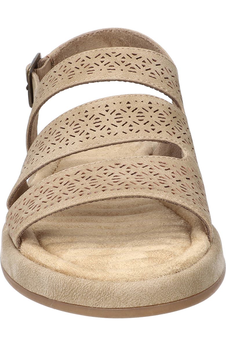 EASY STREET Link Laser Cut Slingback Sandal, Alternate, color, Natural