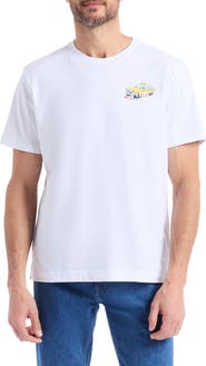 Robert Graham Skyline Cruise Cotton Graphic T-Shirt