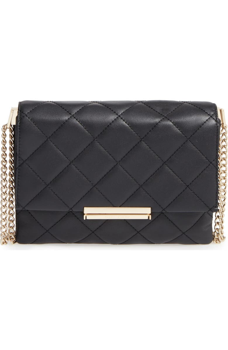 Kate Spade New York 'emerson place overlay - lenia' leather shoulder bag, Main, color,