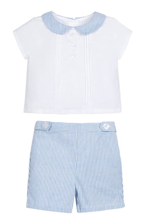 Baby Peter Pan Shirt and Short Set, Infant