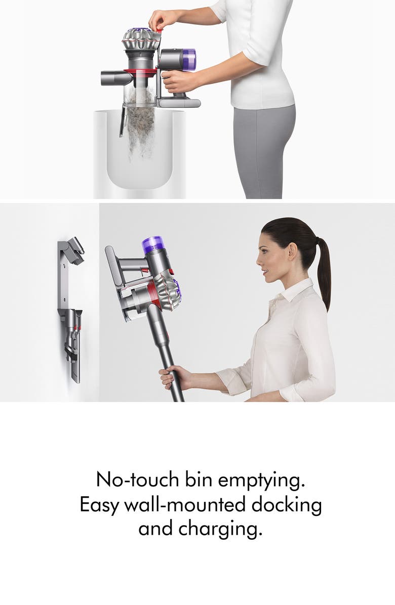 Dyson v8 Extra Vaccum - Silver/Nickel - Refurbished, Alternate, color, Multi