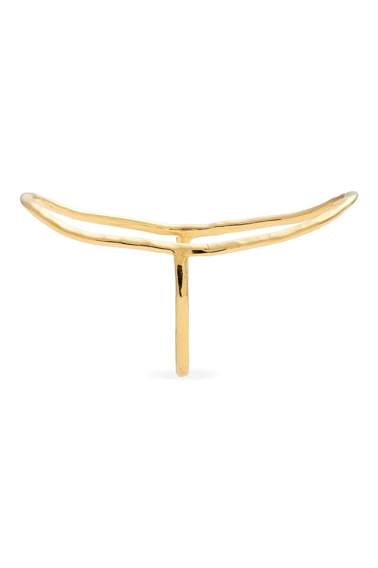 Bethany Open Oval Ring, Alternate, color, GOLD