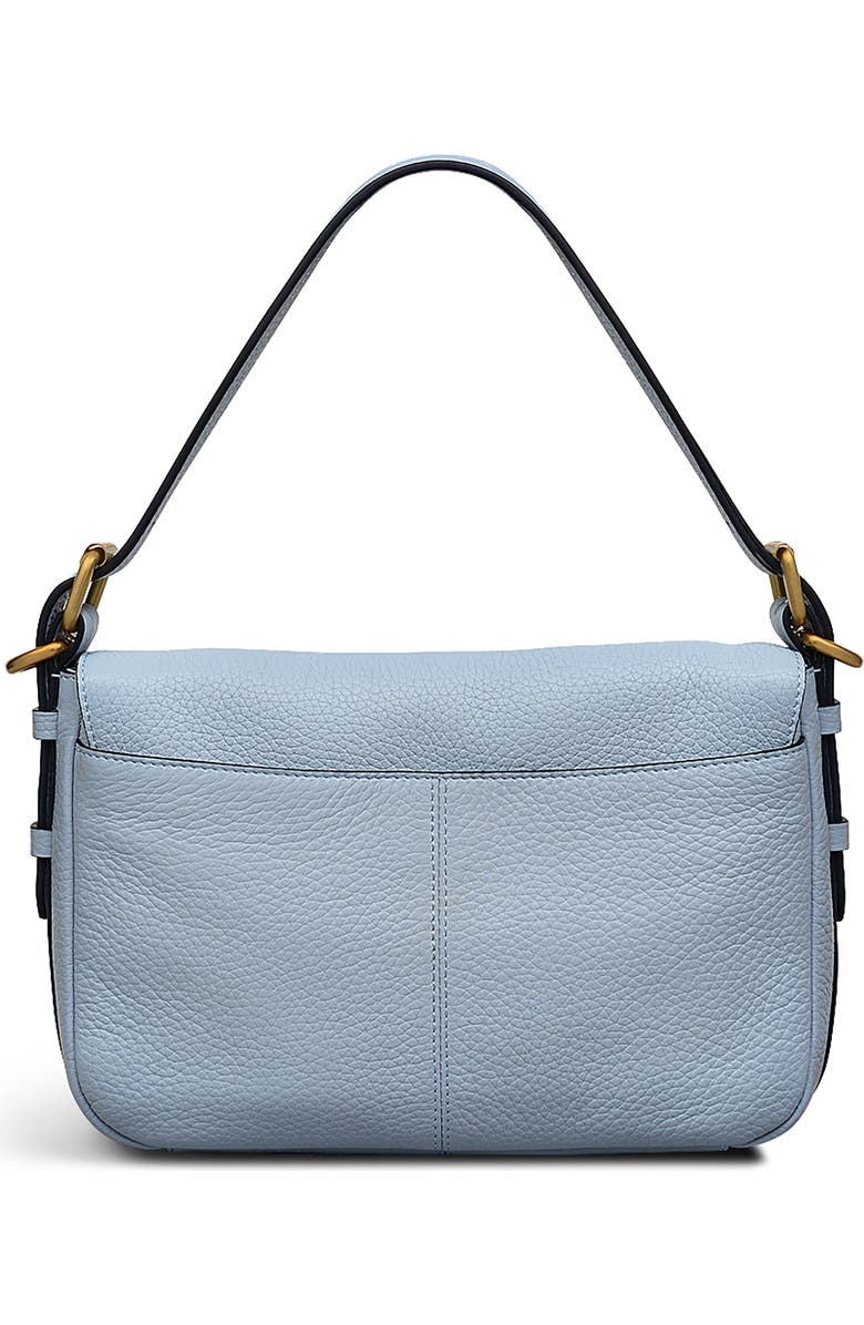 Radley Grafton Street Small Flapover Crossbody Bag, Alternate, color, Smoke Blue