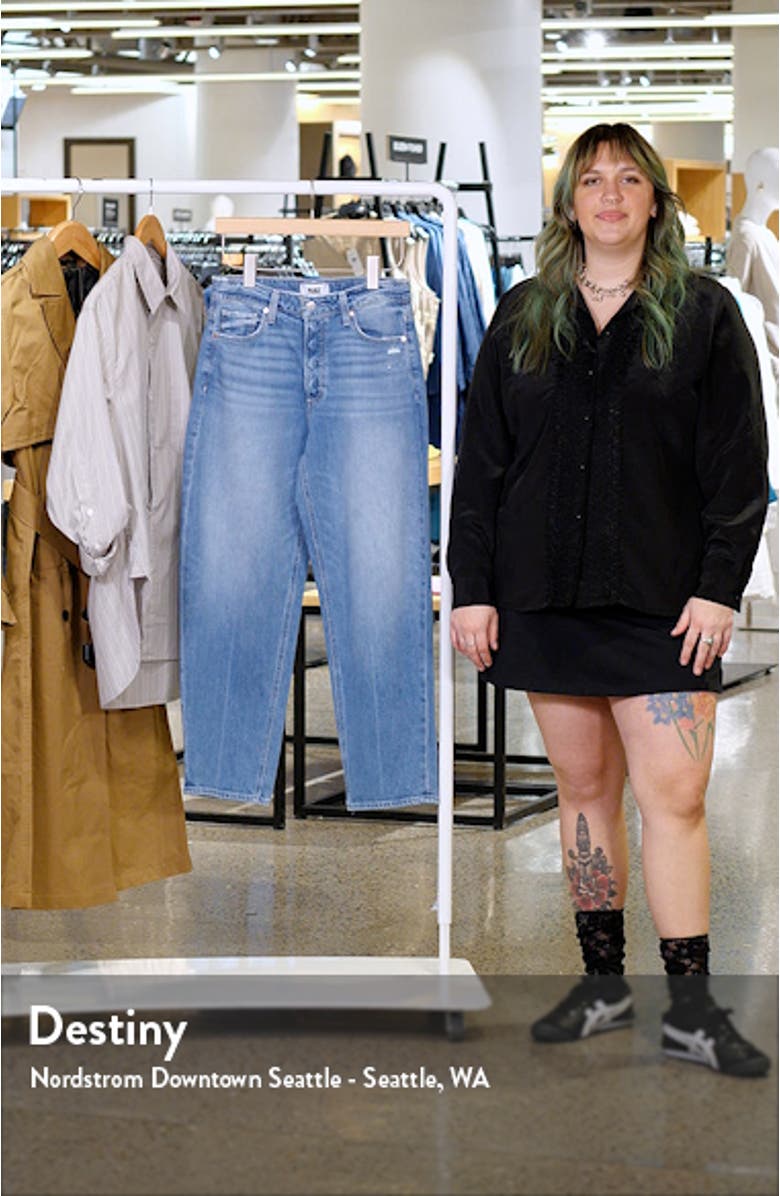 Alexis High Waist Ankle Barrel Jeans, sales video thumbnail