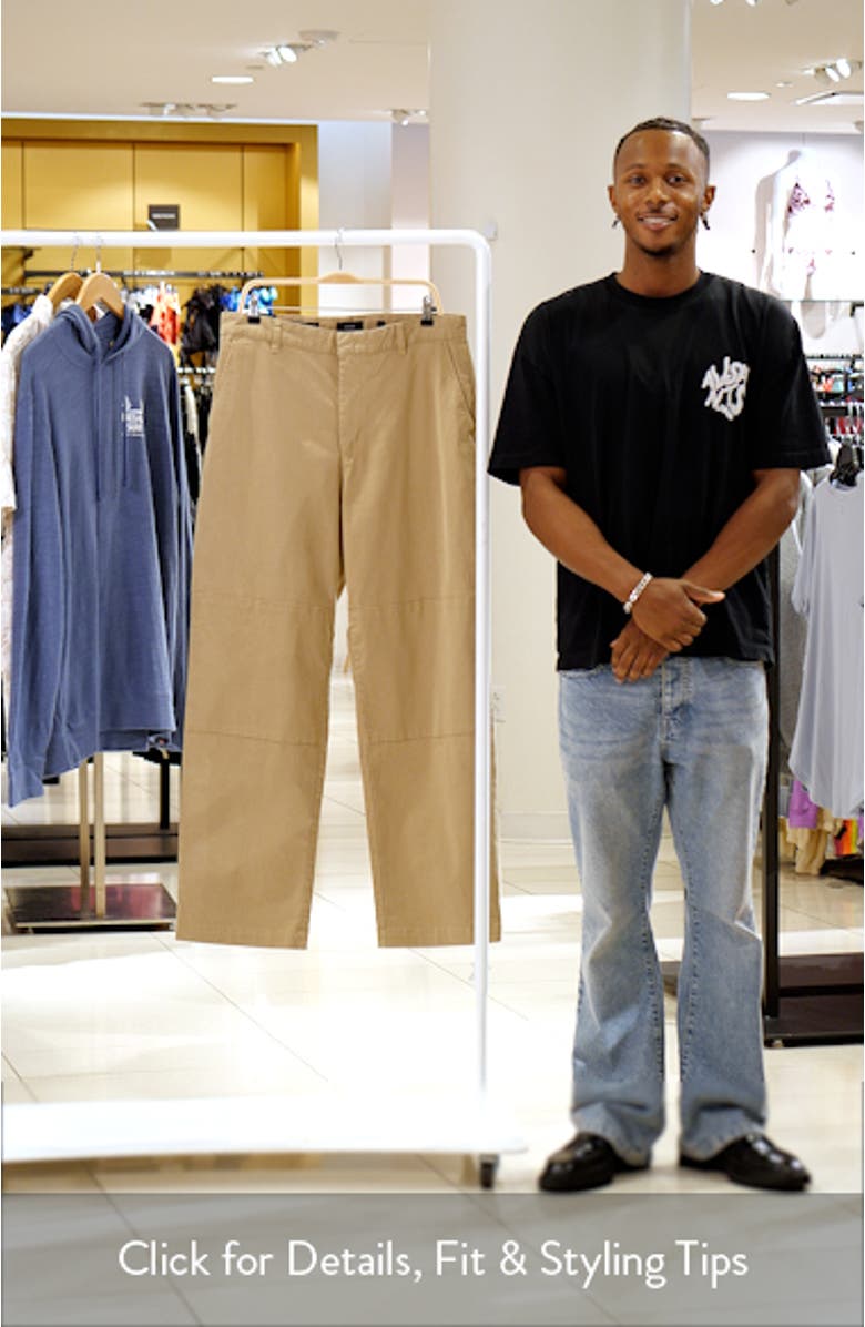 Henry Peached Stretch Cotton Pants, sales video thumbnail
