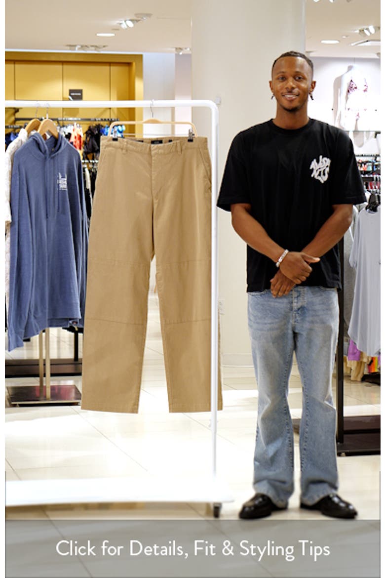 Henry Peached Stretch Cotton Pants video