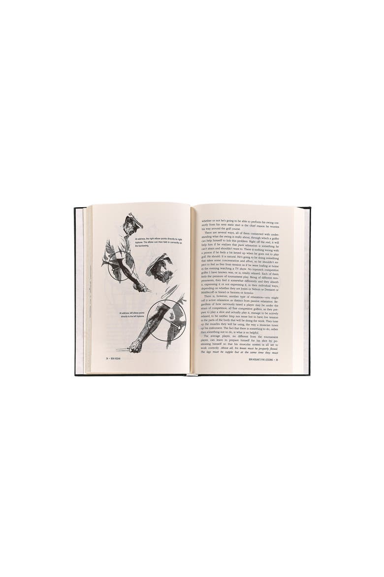 Ben Hogan's Five Lessons The Modern Fundamentals of Golf Leather Edition, Alternate, color, Green