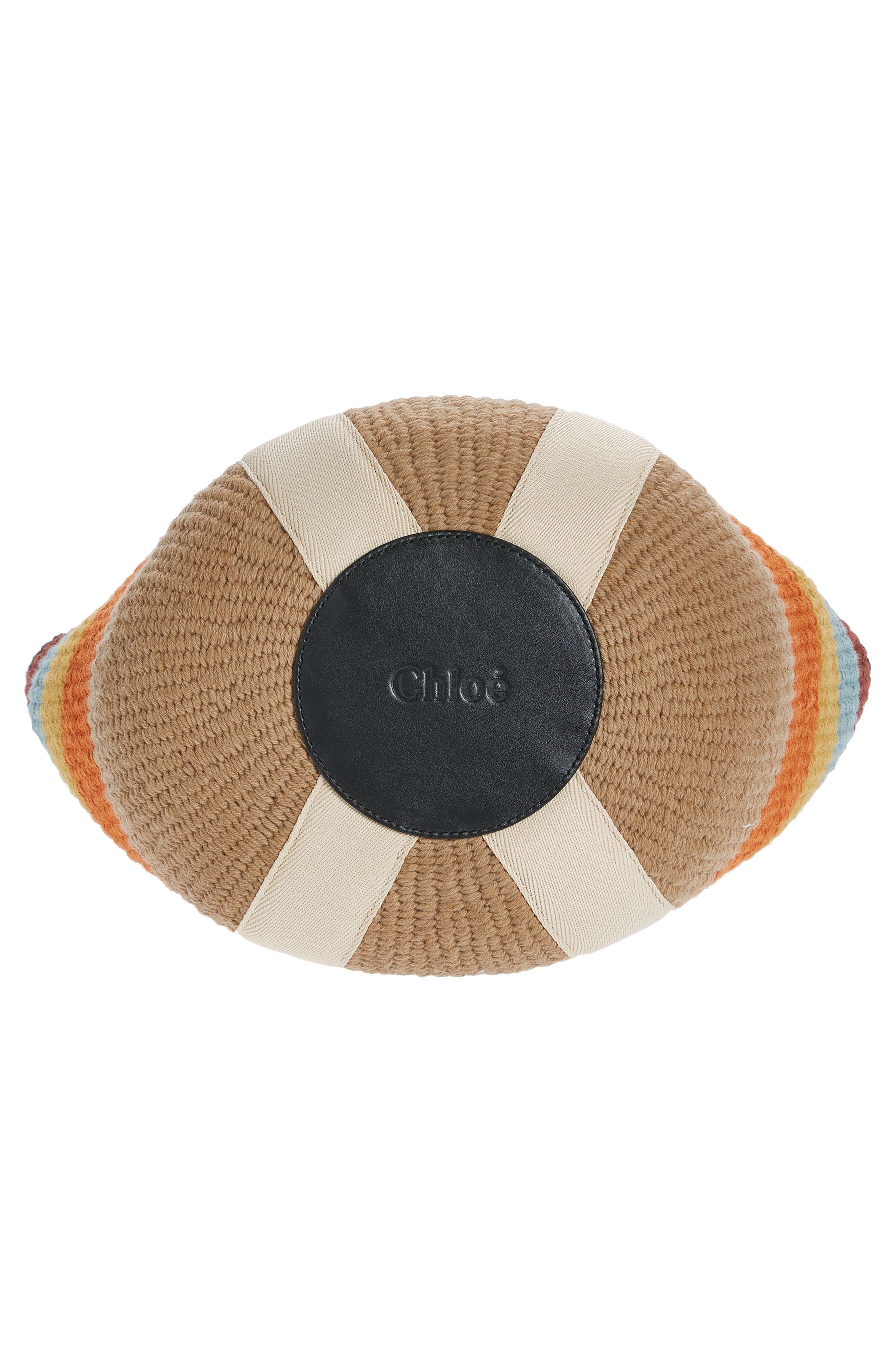 Chloé x Mifuko Large Woody Stripe Basket Tote, Alternate, color, 