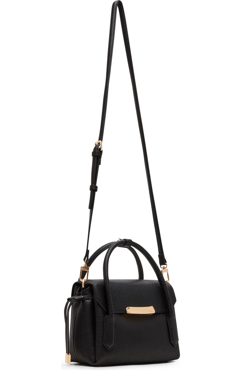 Anne Klein Small Satchel Bag, Alternate, color, Black