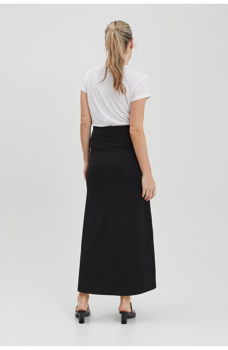 Nom Maternity Halle Skirt, Alternate, color, Black