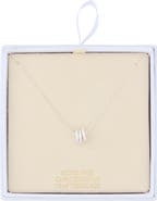 NORDSTROM RACK Cubic Zirconia Rondelle Necklace