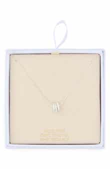 NORDSTROM RACK Cubic Zirconia Rondelle Necklace