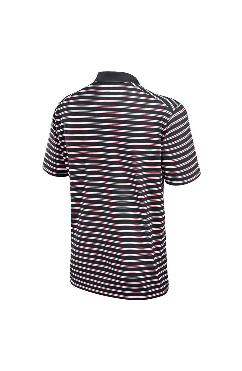 Nike Men's Nike Black/White Ohio State Buckeyes Primetime Victory Striped Performance Polo, Alternate, color, Black