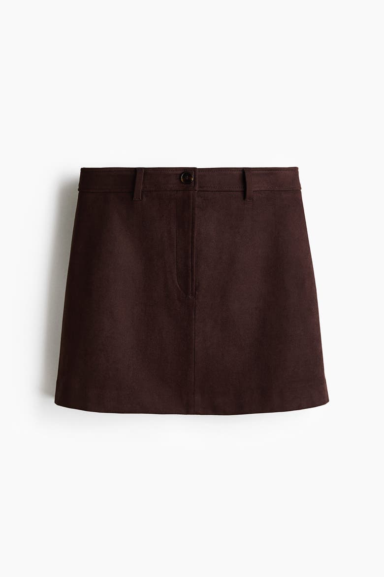 Mini Skirt, Alternate, color, Dark brown
