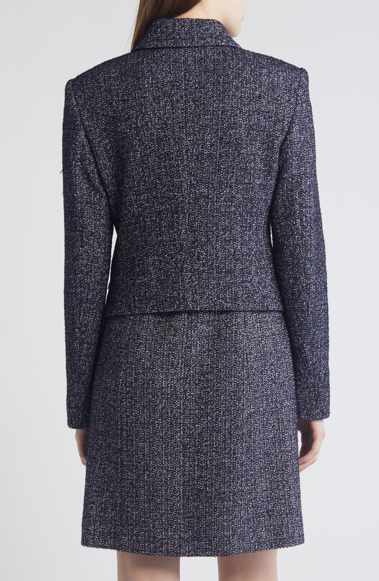 BOSS Jaxson Tweed Jacket, Alternate, color, Insignia Blue Tweed