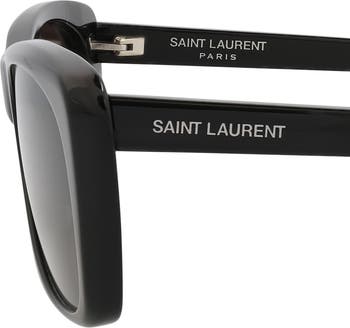 58mm Rectangular Sunglasses