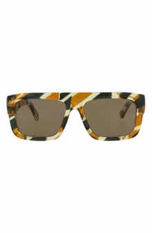 Novelty 55mm Rectangular Sunglasses