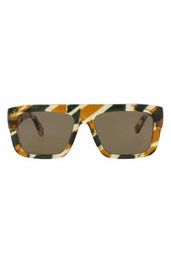 Novelty 55mm Rectangular Sunglasses