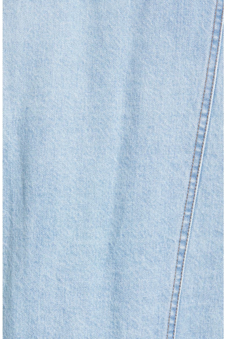 McKinley Fleece Lined Denim Trucker Jacket, Alternate, color, VINTAGE WASH