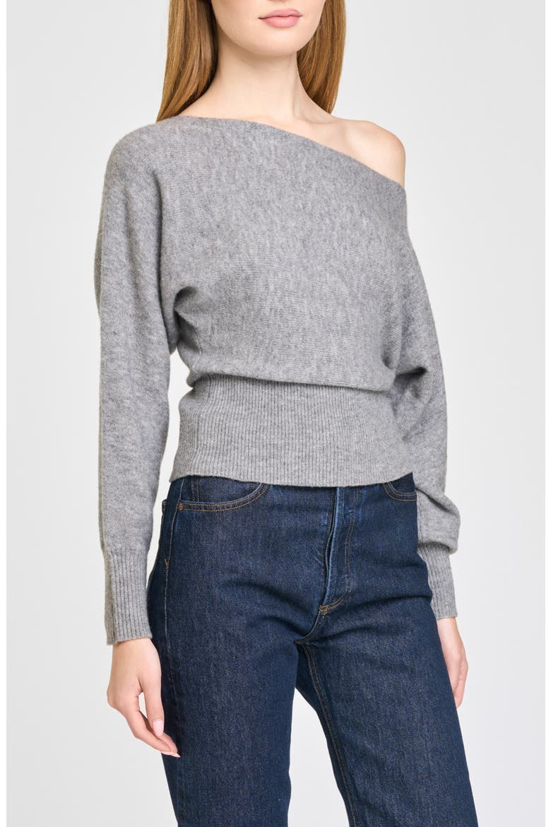 Annelisa Boatneck Sweater, Alternate, color, HEATHER GREY