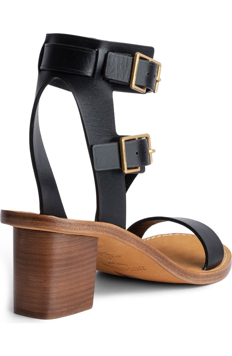 Zadig & Voltaire Cecilia Caprese Block Heel Strappy Sandal, Alternate, color,