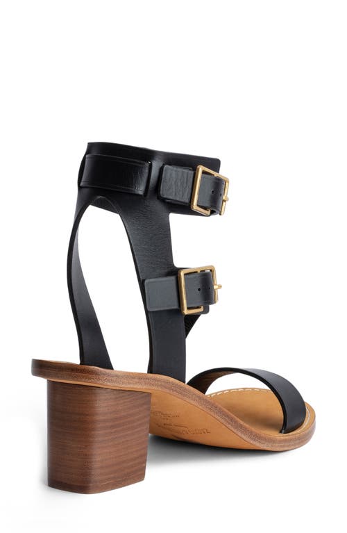 ZADIG & VOLTAIRE ZADIG & VOLTAIRE CECILIA CAPRESE BLOCK HEEL STRAPPY SANDAL
