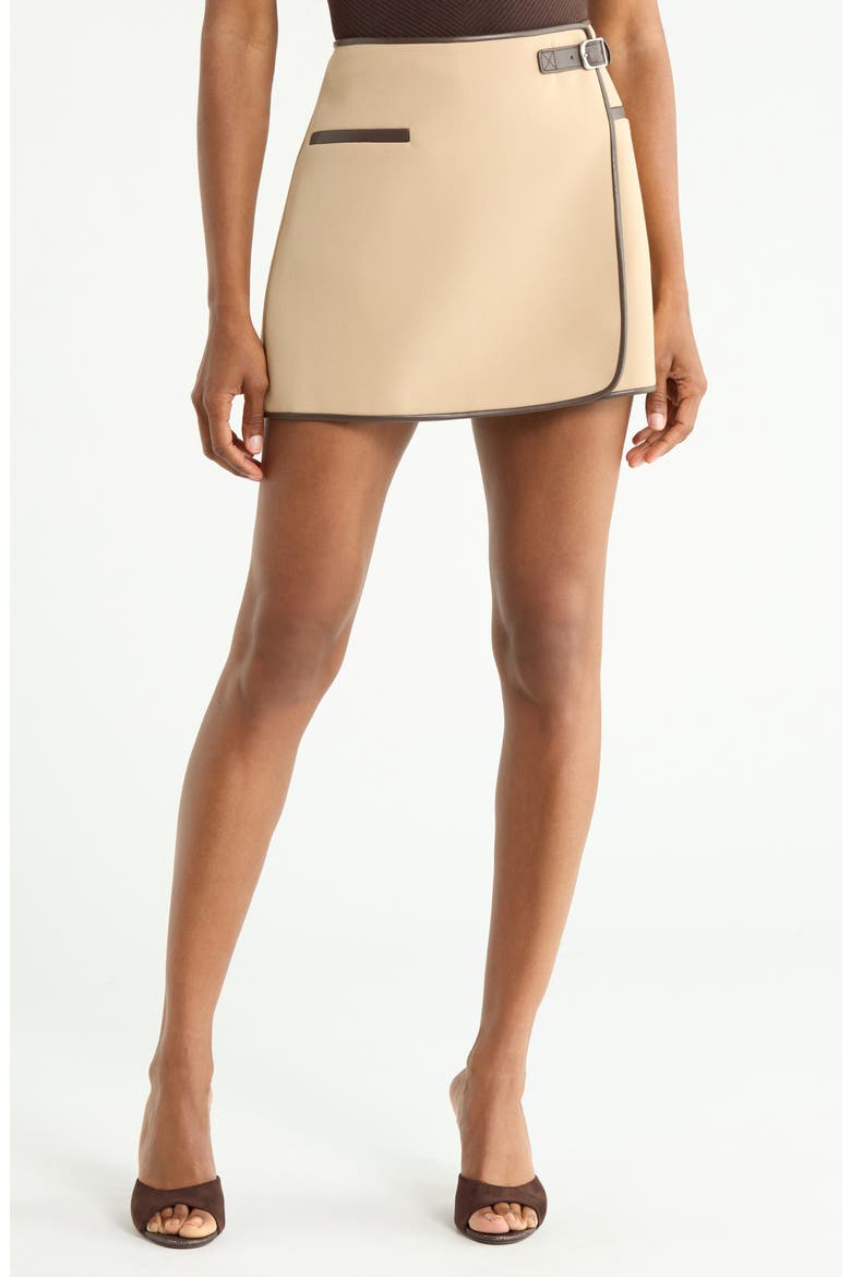 Sheridan Miniskirt, Main, color, LIGHT CAMEL