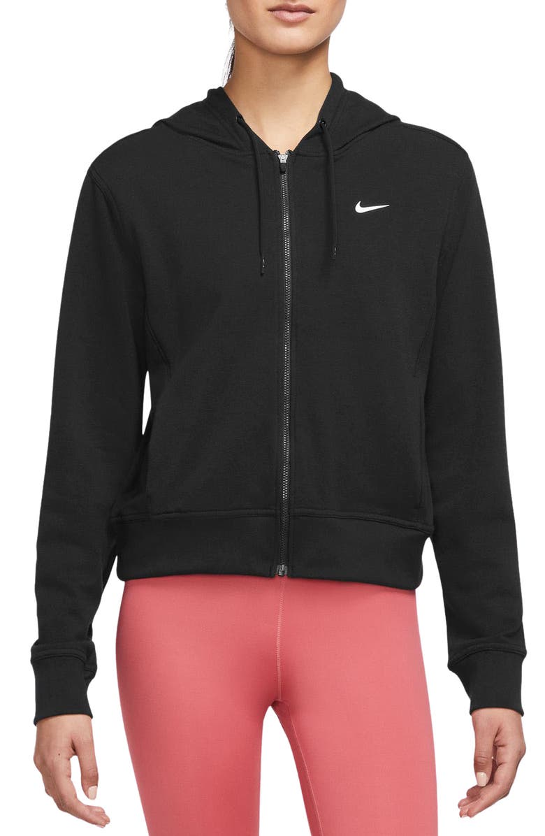 Nike Dri-FIT One Full-Zip Hoodie, Main, color, 