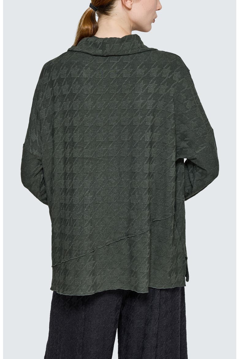 Fleuris Cowl-Neck Blouse, Alternate, color, Olive