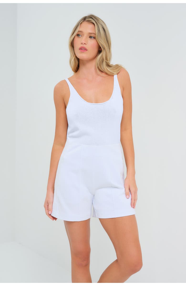 Anatomie Vivianne Ponte Pull on Shorts, Main, color, White