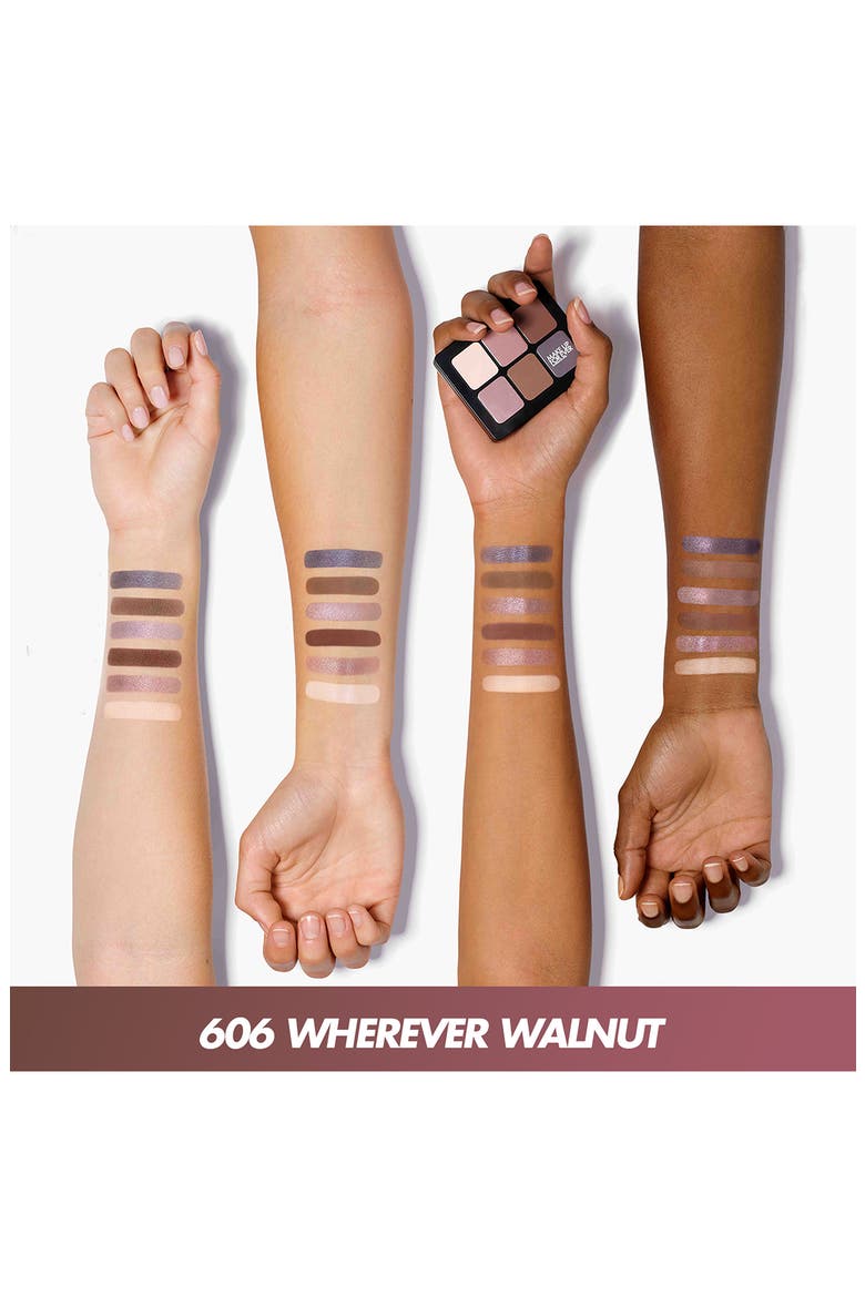 Artist To Go Mini Eyeshadow Palette, Alternate, color, 606 - WHEREVER WALNUT
