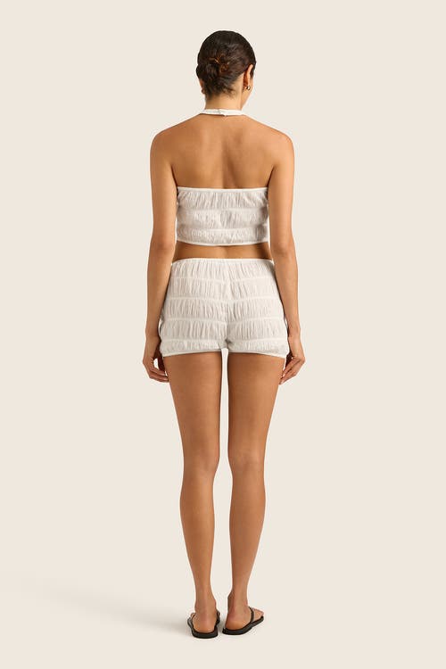 Hope And May Bebi Cotton Bloomer Short In Chalk