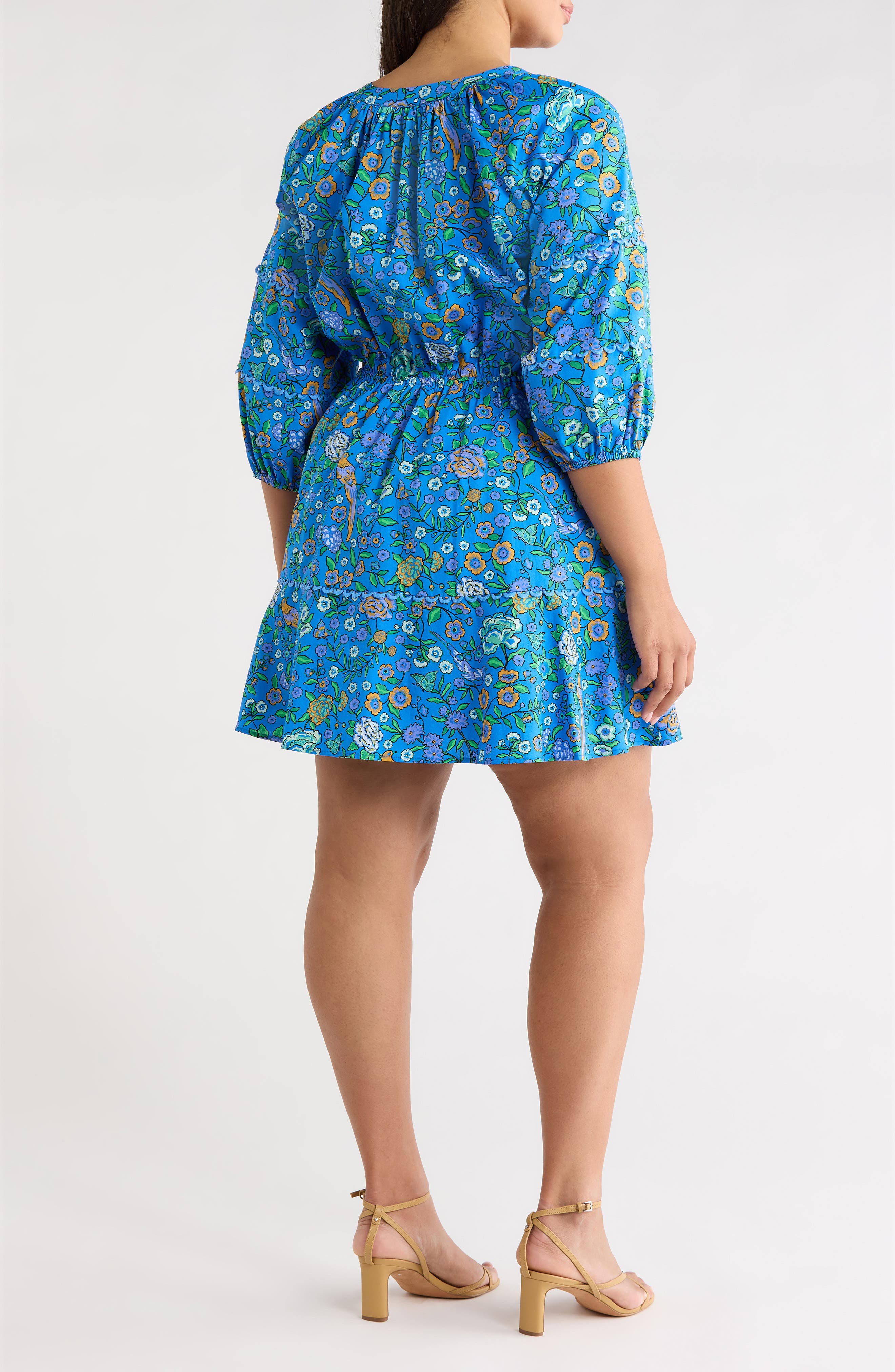 Floral Dabria Cotton Dress - image 2