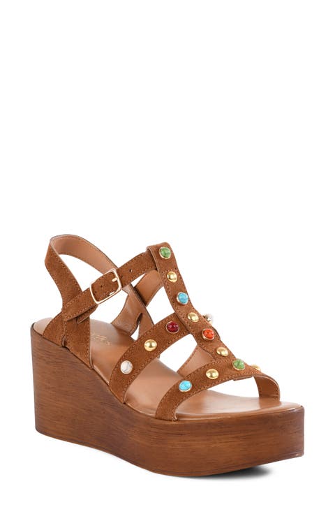 Ticket to Ride Slingback Platform Wedge Sandal (Women)
