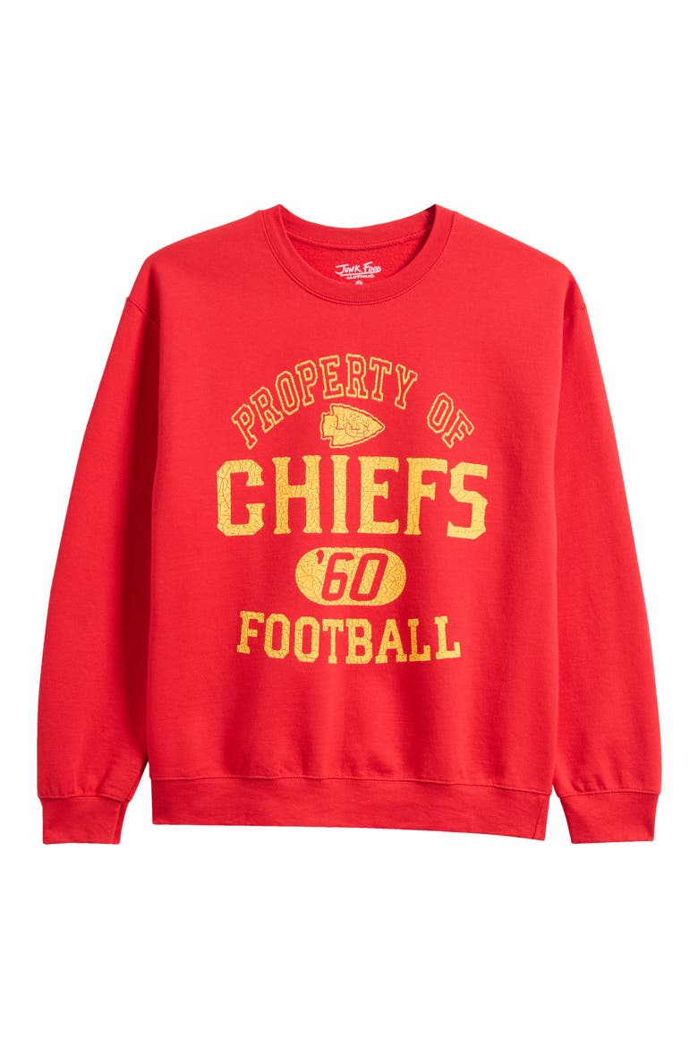 NFL Chiefs Property Graphic Sweatshirt, Alternate, color, RED