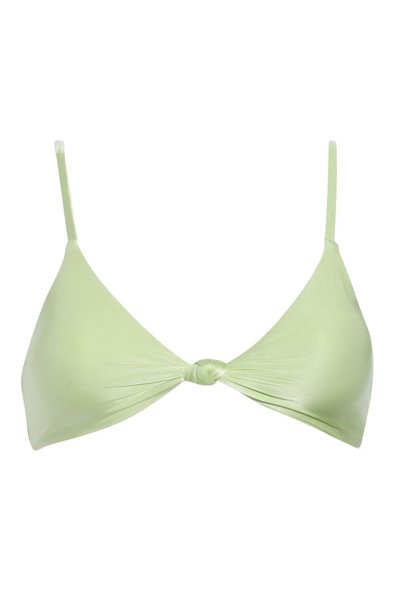 Zen Knotted Bikini Top, Main, color, BUTTERFLY