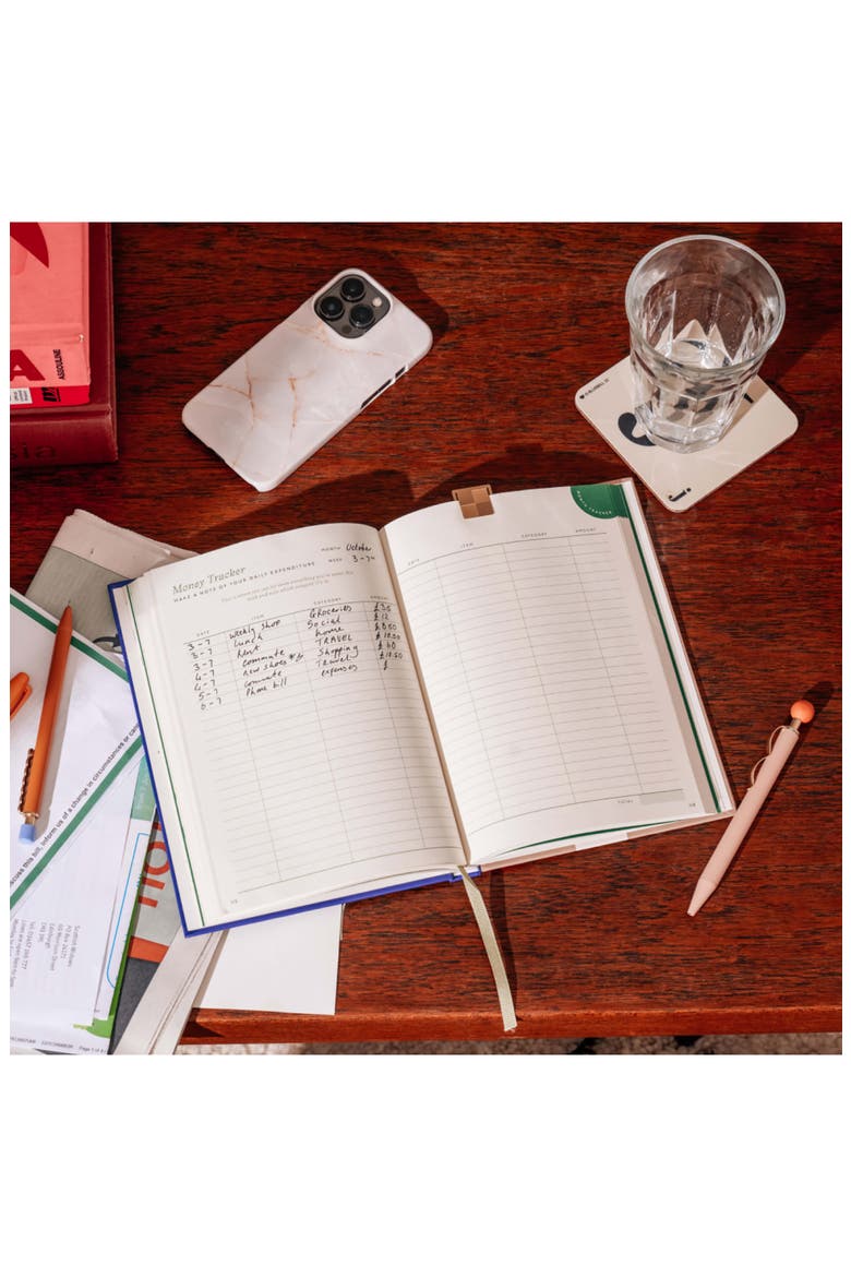 Start Small Hardcover Undated Finance Planner, Alternate, color, NO COLOR