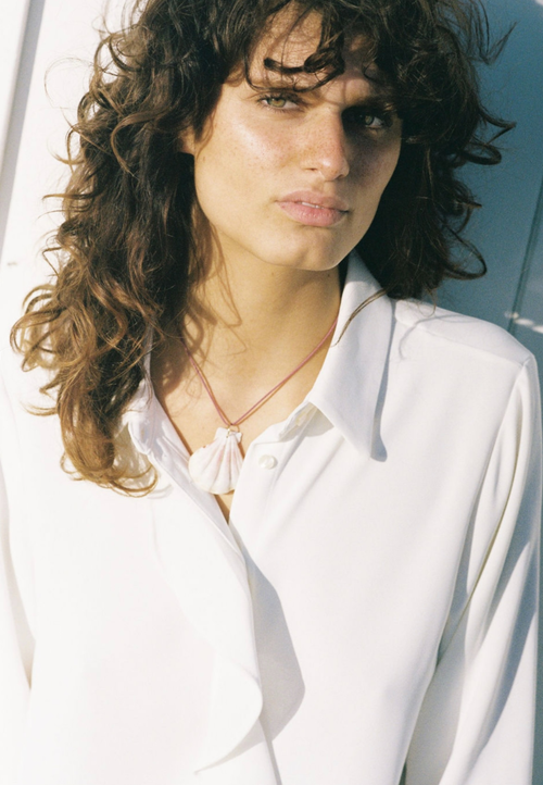 Sccollection Polly Necklace In Purple