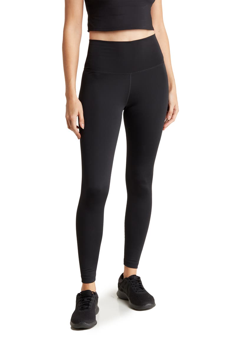 Yoga 7/8 Tights, Main, color, BLACK